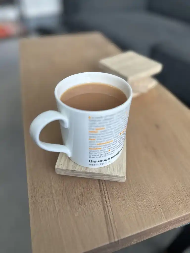 picture of coaster with mug on top